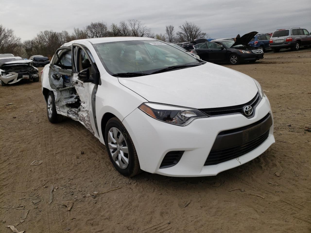 TOYOTA COROLLA L 2015 with VIN 2T1BURHEXFC325755 - Photo from auction