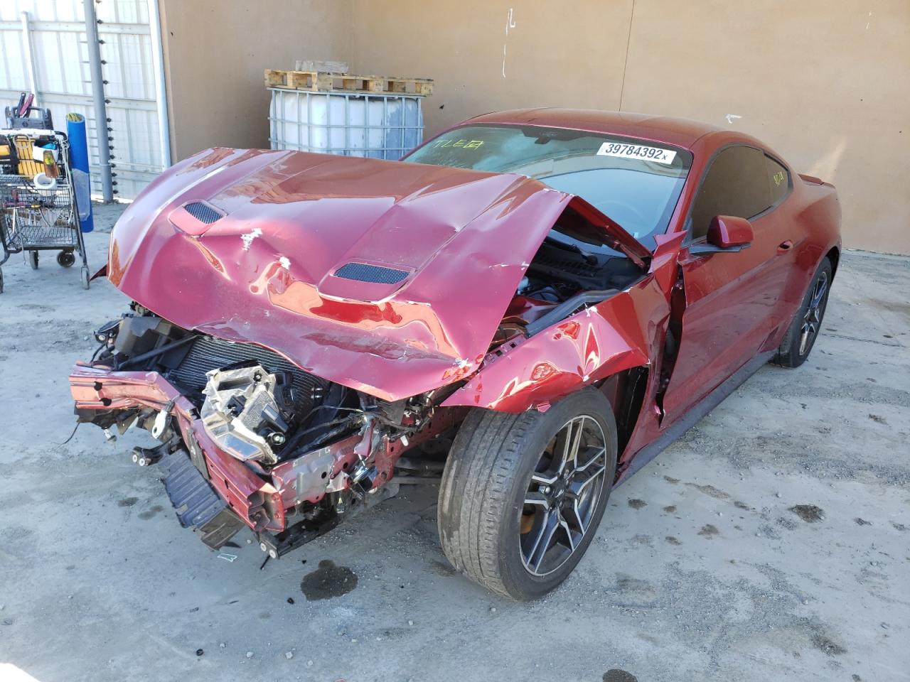Photo 2 from auction – 2019 FORD MUSTANG with VIN 1FA6P8TH9K5131042