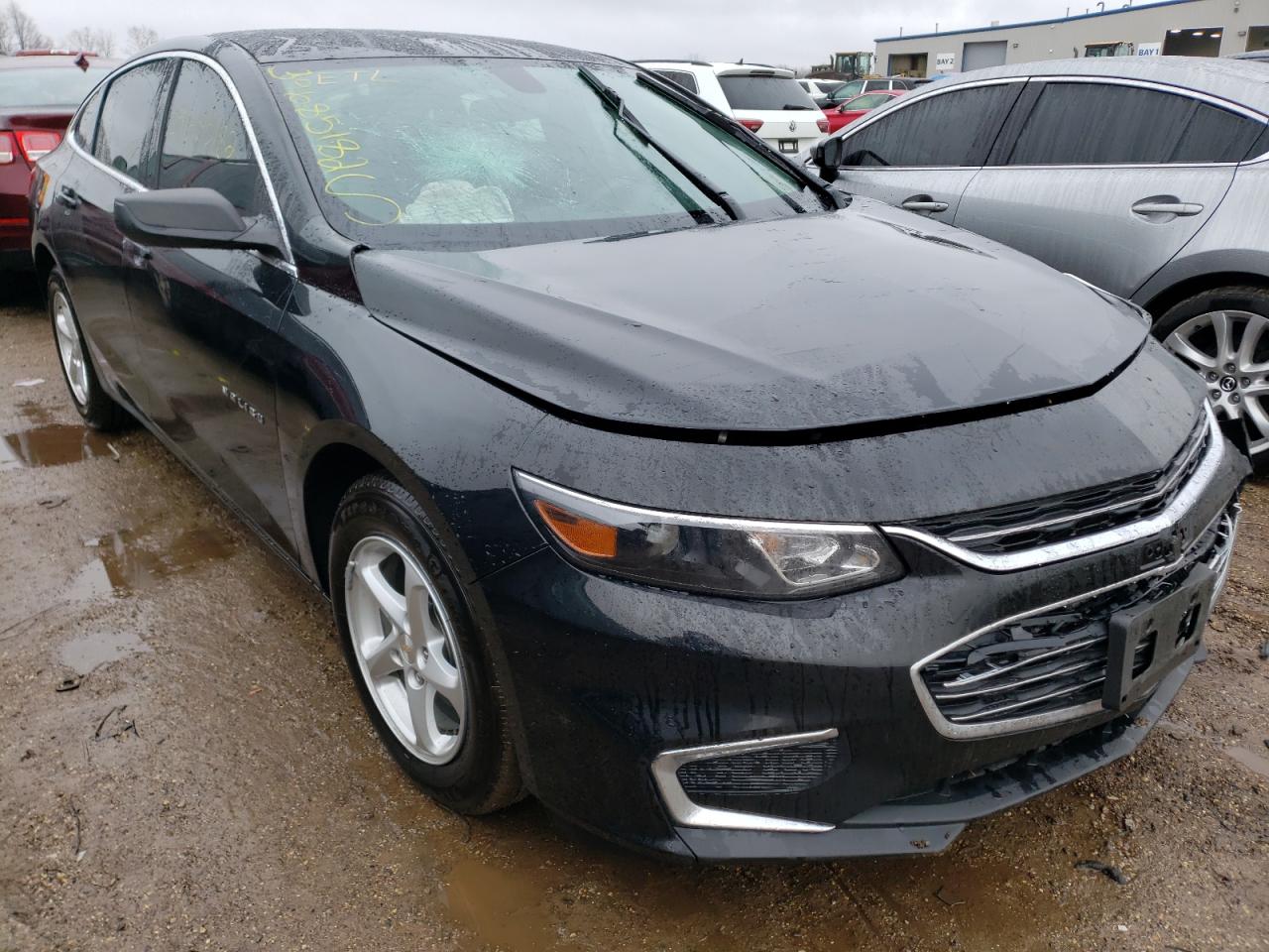 CHEVROLET MALIBU LS 2018 with VIN 1G1ZB5ST5JF270838 - Photo from auction