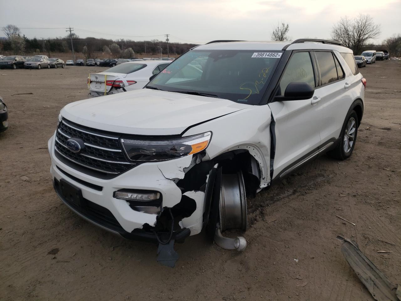 Photo 2 from auction – 2021 FORD EXPLORER X with VIN 1FMSK8DH3MGB40795