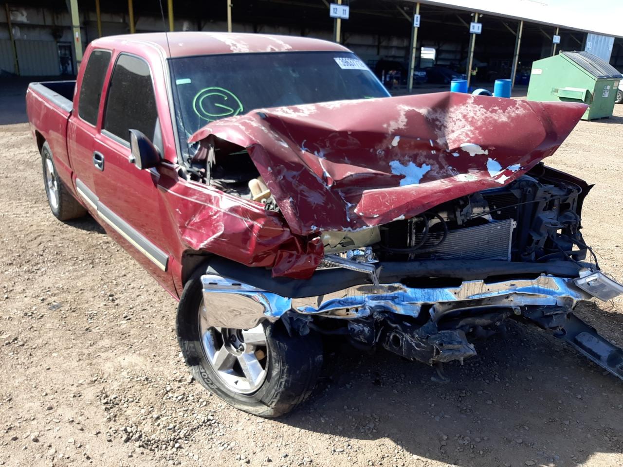 CHEVROLET SILVERADO 2004 with VIN 2GCEC19VX41149043 - Photo from auction