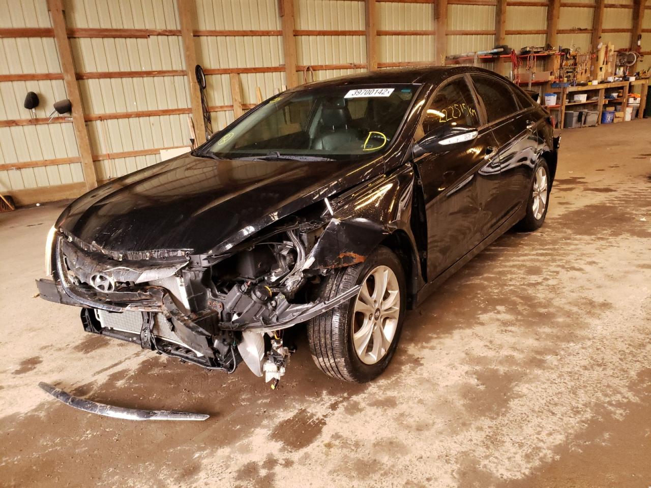 Photo 2 from auction – 2012 HYUNDAI SONATA SE with VIN 5NPEC4AC3CH359654