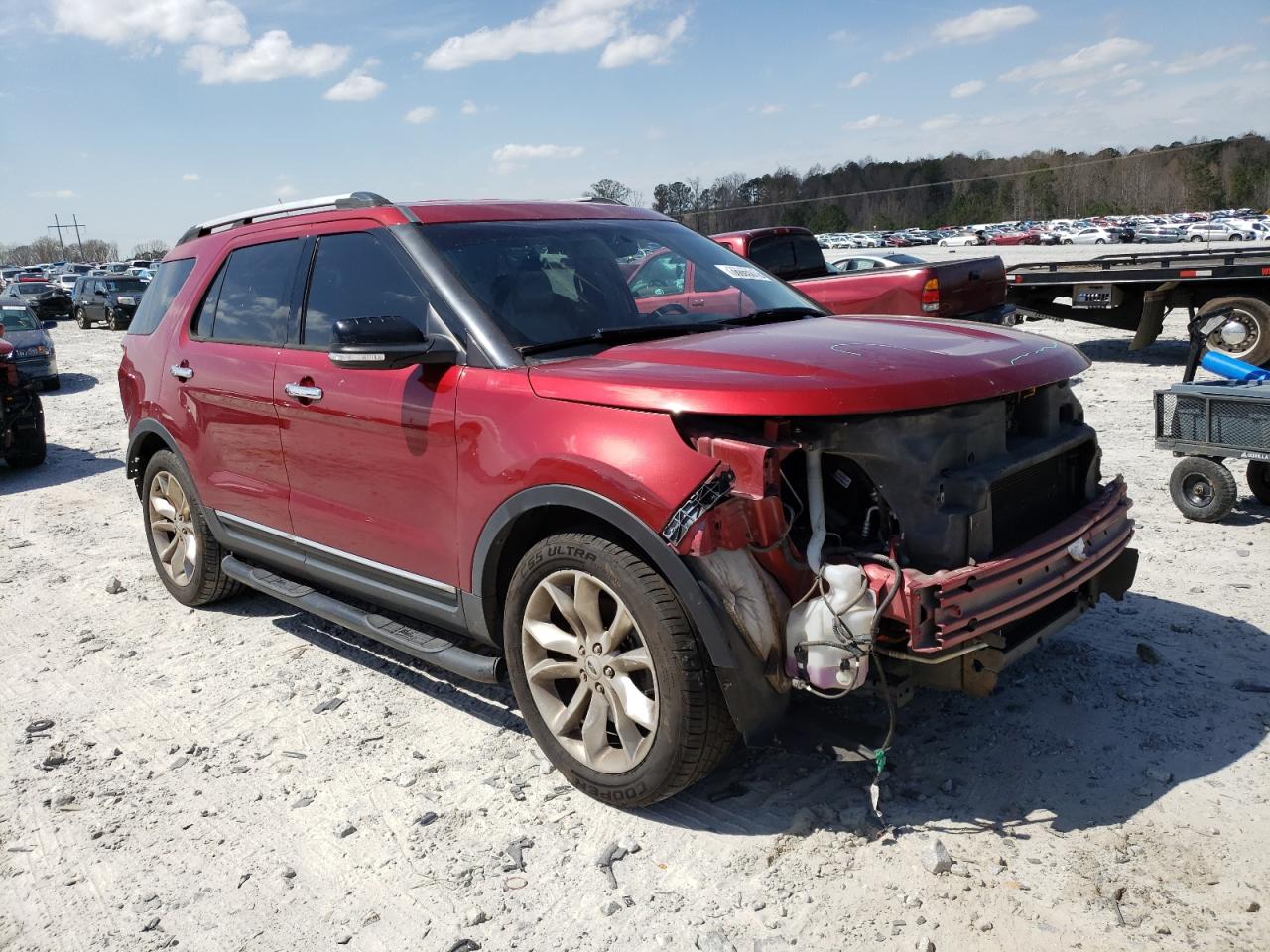 FORD EXPLORER X 2013 with VIN 1FM5K7D81DGB39023 - Photo from auction