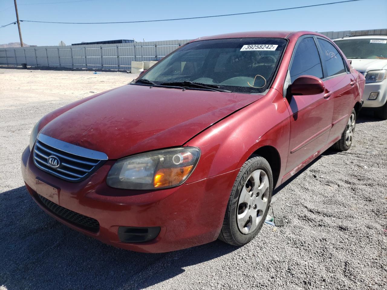 Photo 2 from auction – 2009 KIA SPECTRA EX with VIN KNAFE222095663278