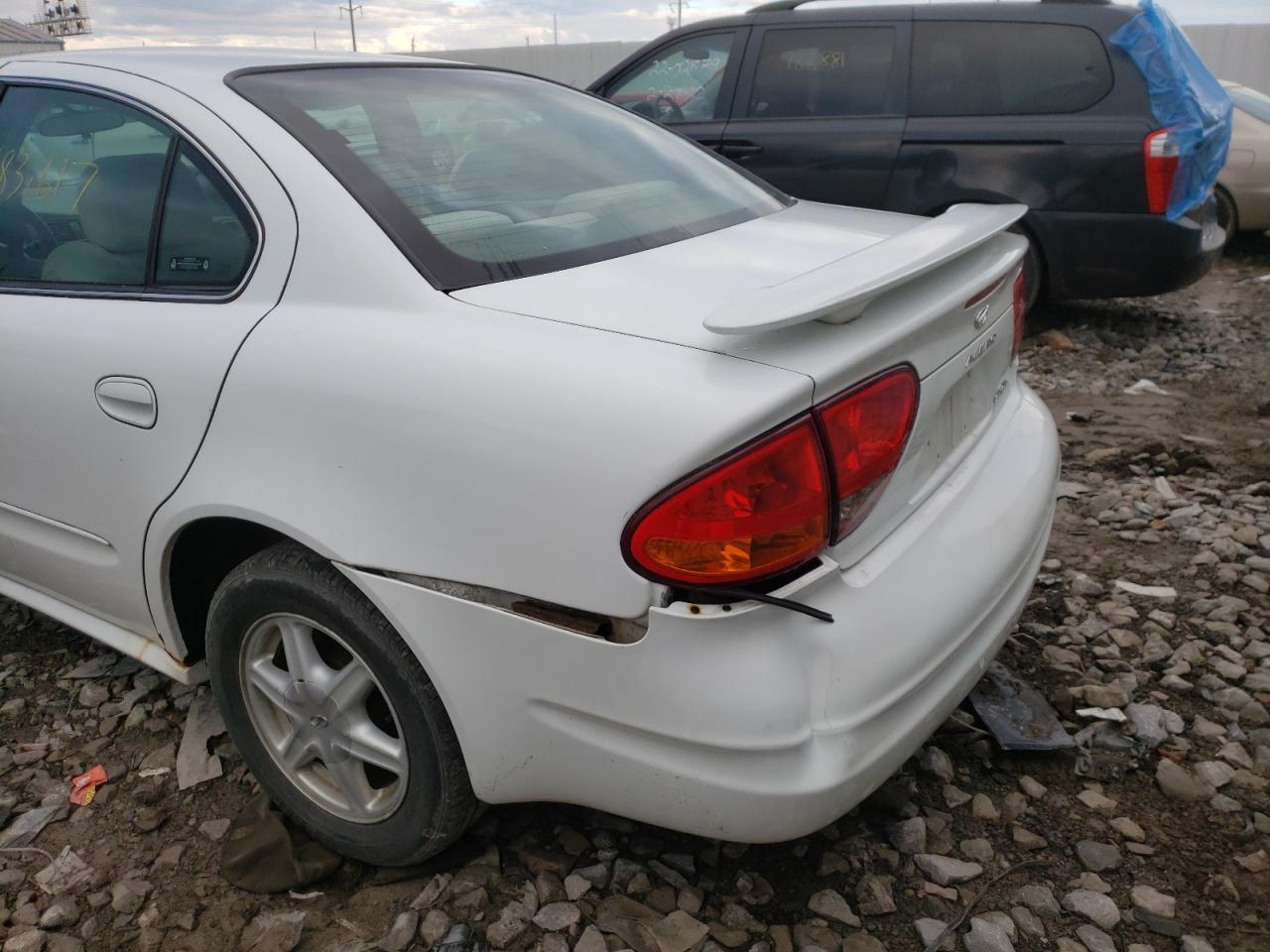 Photo 9 from auction – 2002 OLDSMOBILE ALERO GL with VIN 1G3NL52F72C237288