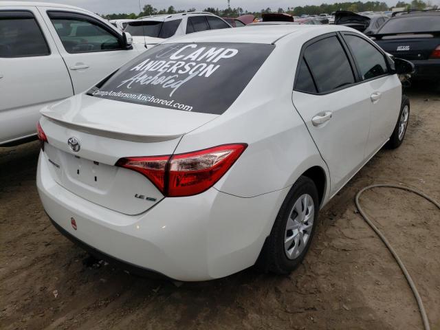 Photo 4 from auction – 2017 TOYOTA COROLLA LE with VIN 5YFBPRHEXHP609378