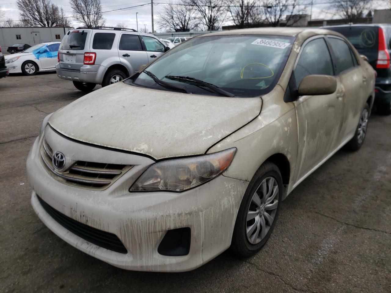 Photo 2 from auction – 2013 TOYOTA COROLLA BA with VIN 2T1BU4EE4DC125684