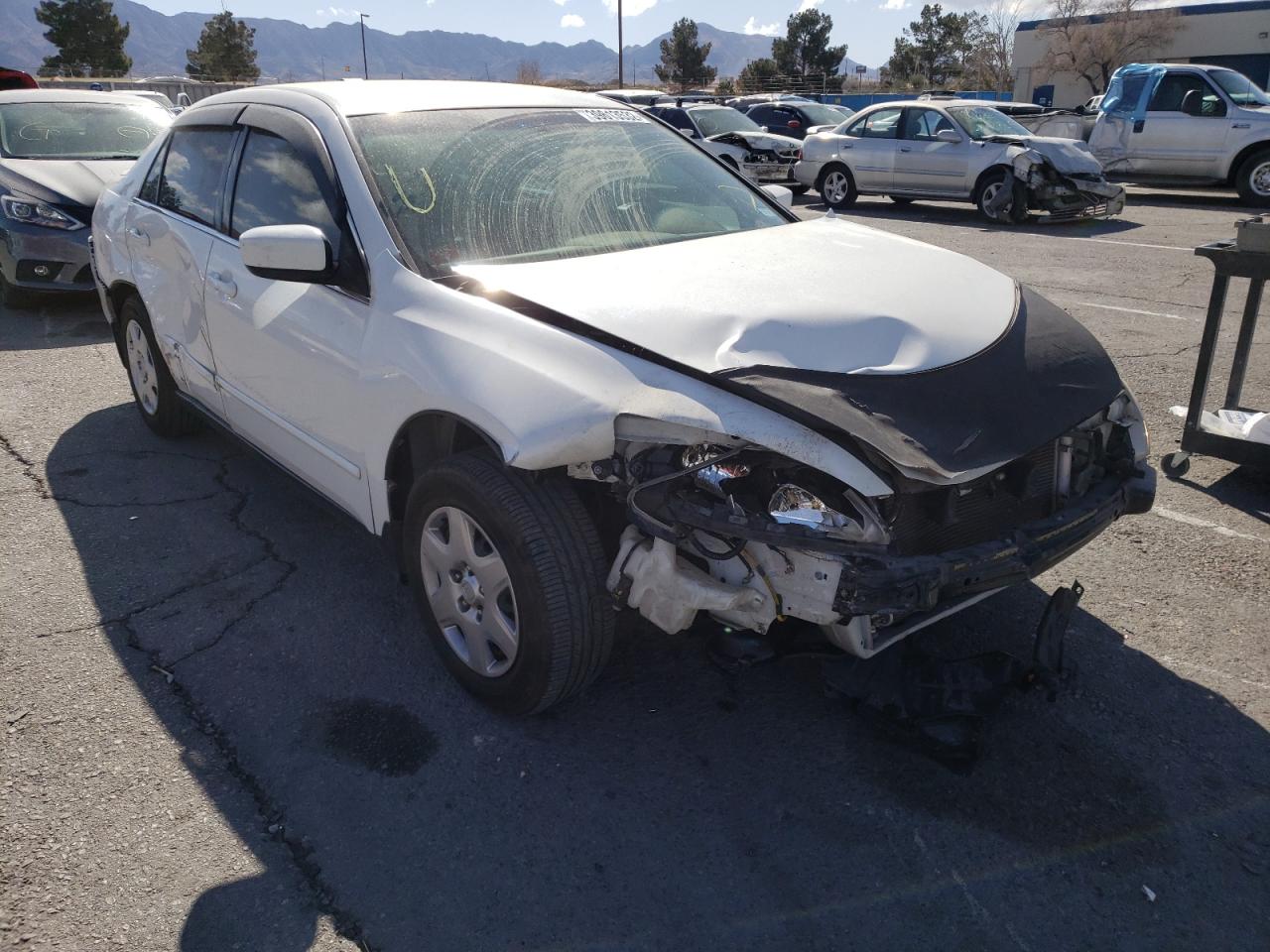 HONDA ACCORD 2007 with VIN JHMCM56487C015913 - Photo from auction