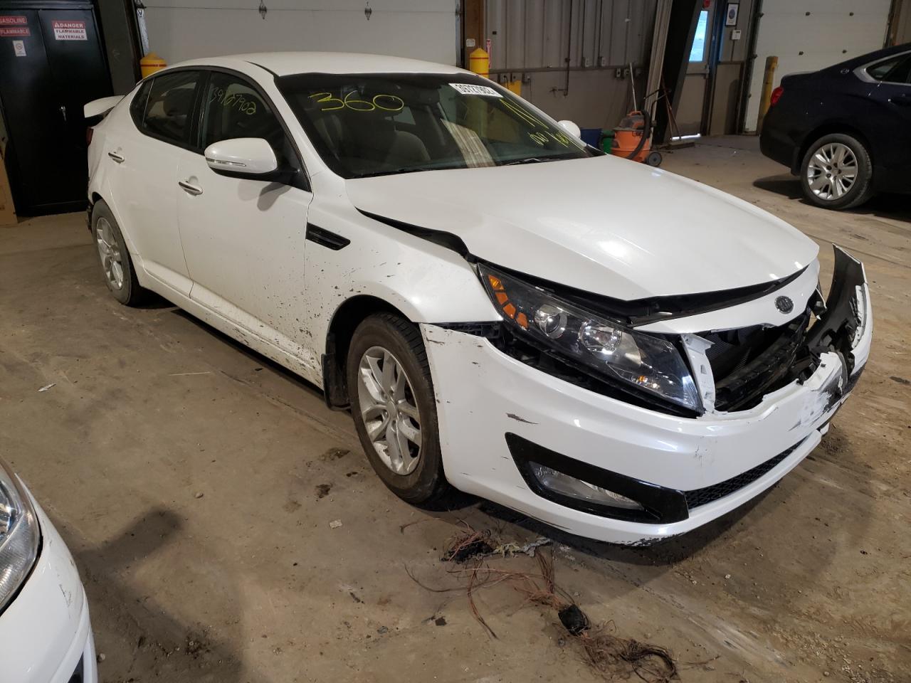 KIA OPTIMA LX 2013 with VIN KNAGM4A72D5401481 - Photo from auction