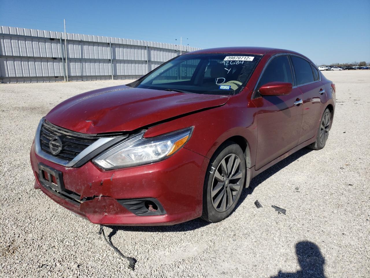 Photo 9 from auction – 2017 NISSAN ALTIMA 2.5 with VIN 1N4AL3AP8HC231625