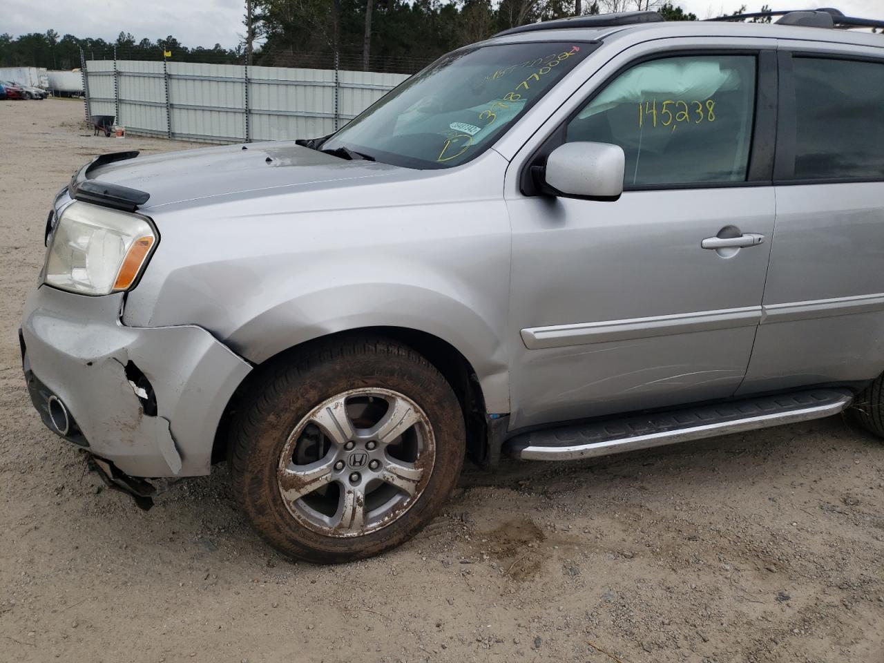 Photo 9 from auction – 2014 HONDA PILOT EXL with VIN 5FNYF3H53EB004250