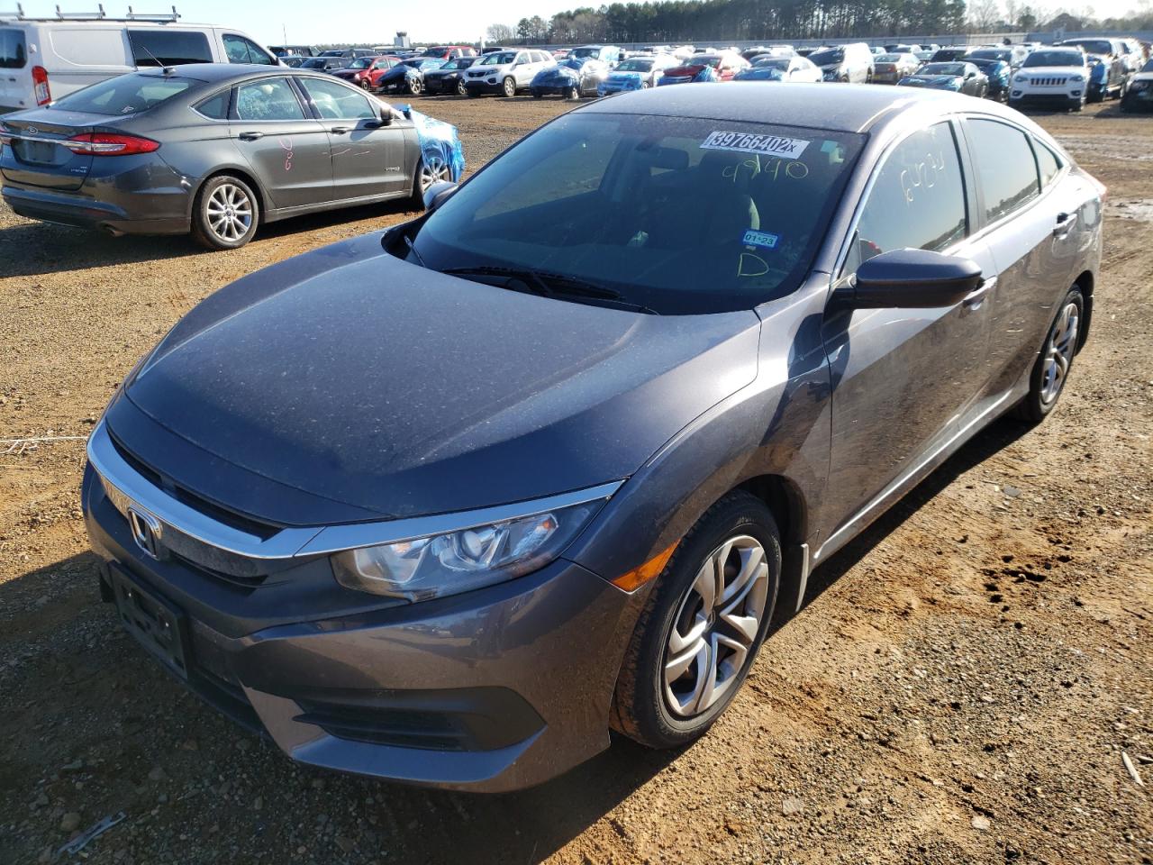 Photo 2 from auction – 2016 HONDA CIVIC LX with VIN 19XFC2F58GE094940