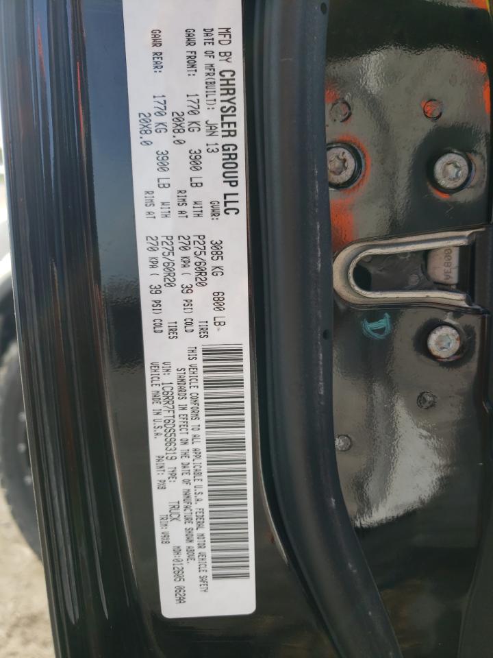 Photo 10 from auction – 2013 RAM 1500 ST with VIN 1C6RR7FT6DS596319