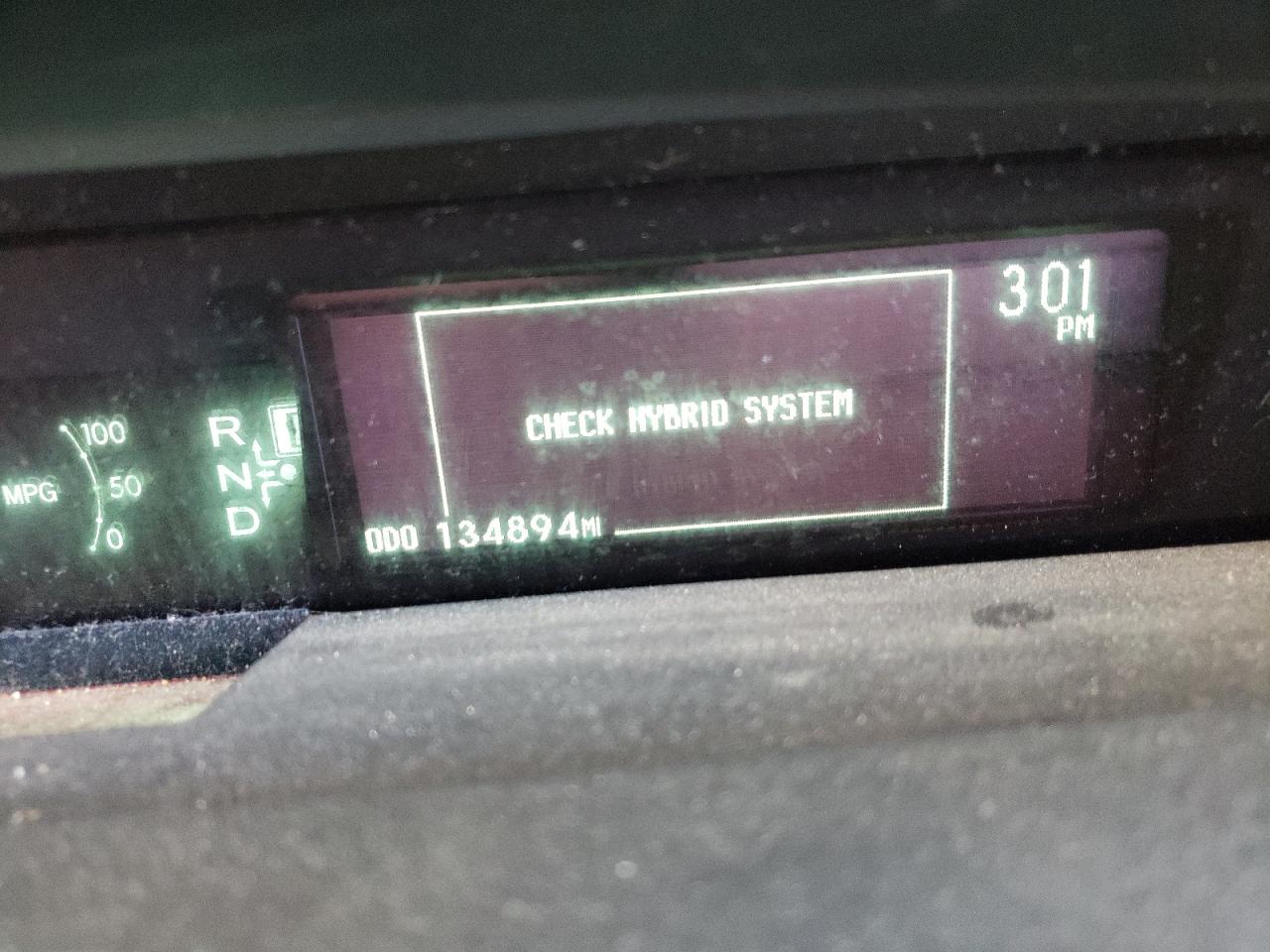 Photo 8 from auction – 2010 TOYOTA PRIUS with VIN JTDKN3DUXA0134041