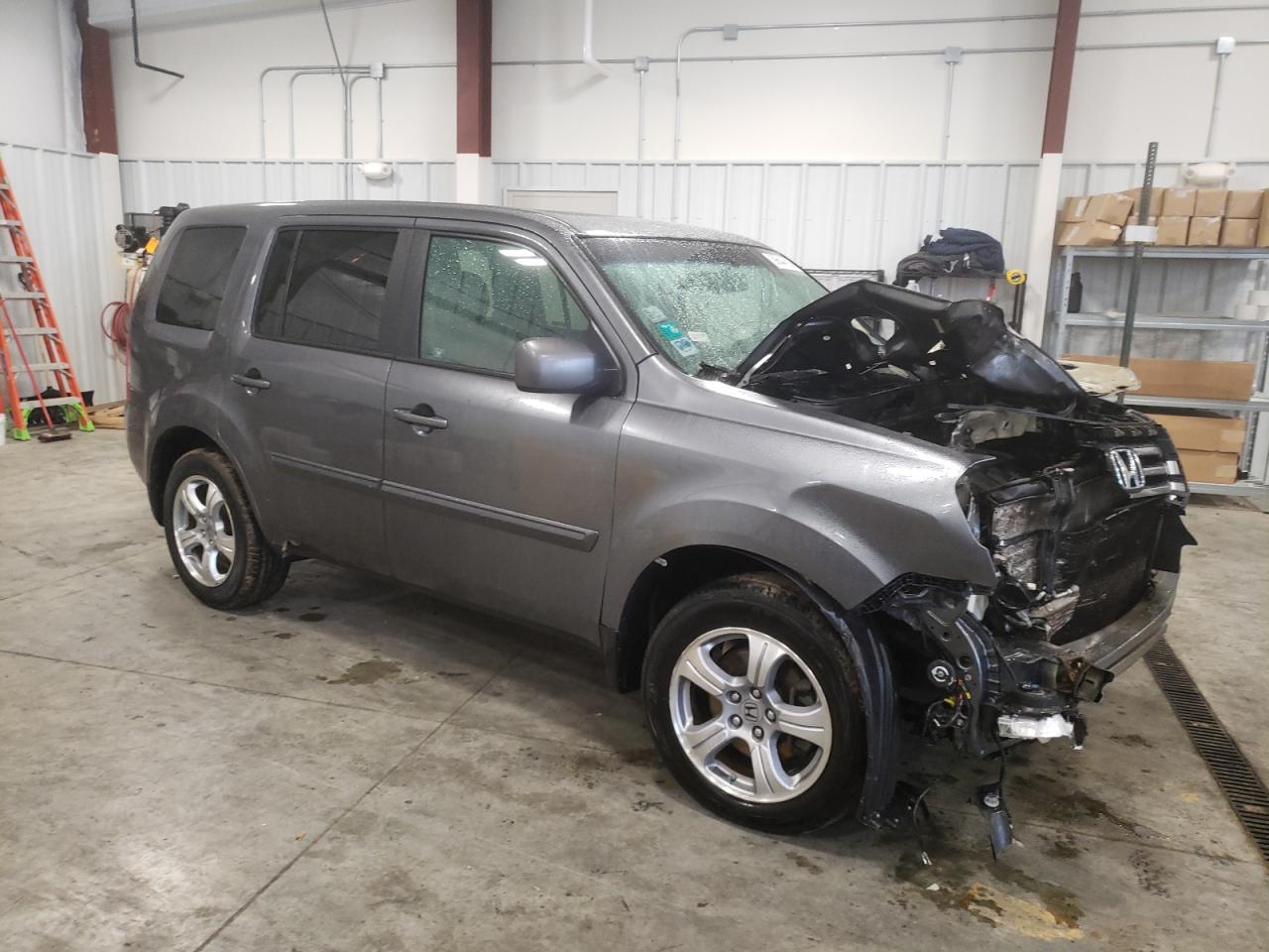 HONDA PILOT EXL 2012 with VIN 5FNYF4H59CB082843 - Photo from auction