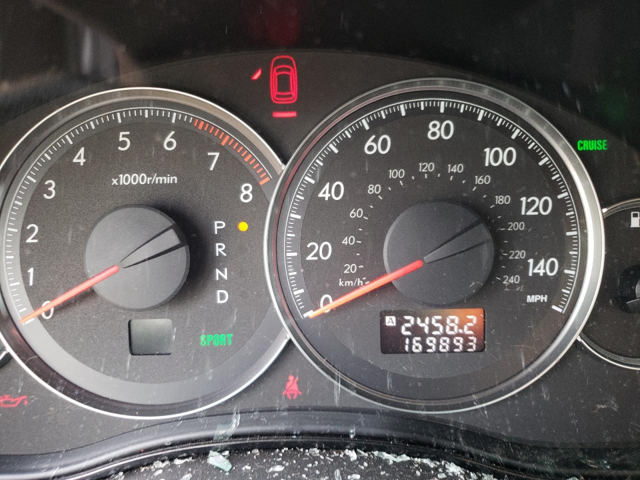 Photo 8 from auction – 2008 SUBARU LEGACY 2.5 with VIN 4S3BL616487214594