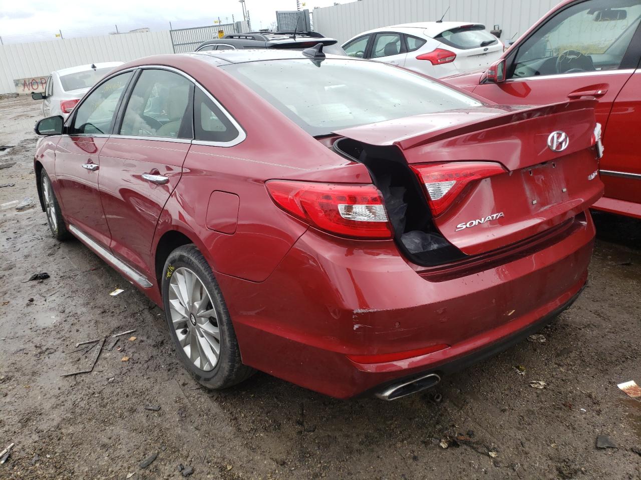 Photo 3 from auction – 2015 HYUNDAI SONATA SPO with VIN 5NPE34AF0FH049606
