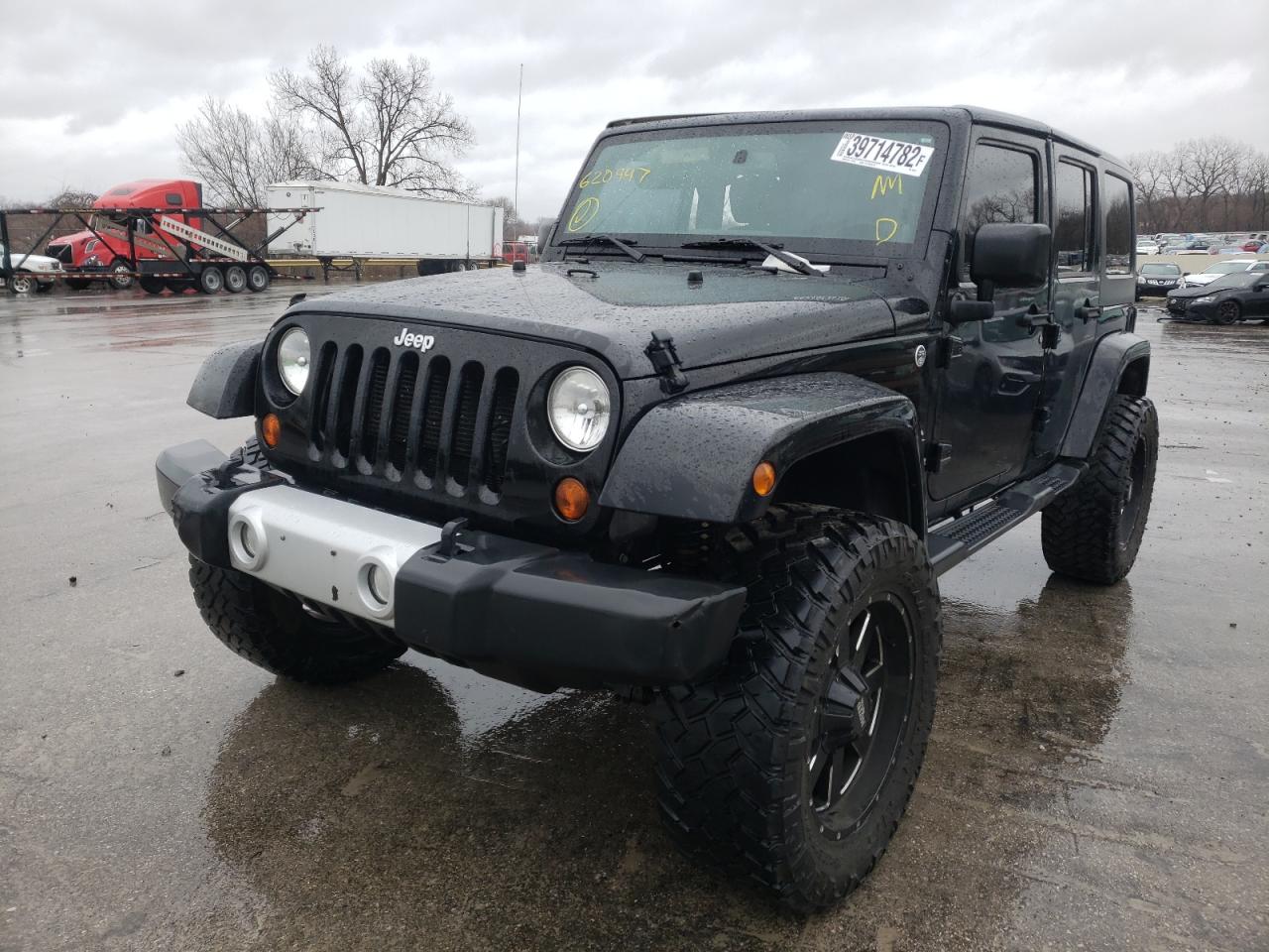 Photo 2 from auction – 2013 JEEP WRANGLER U with VIN 1C4BJWEG0DL620947