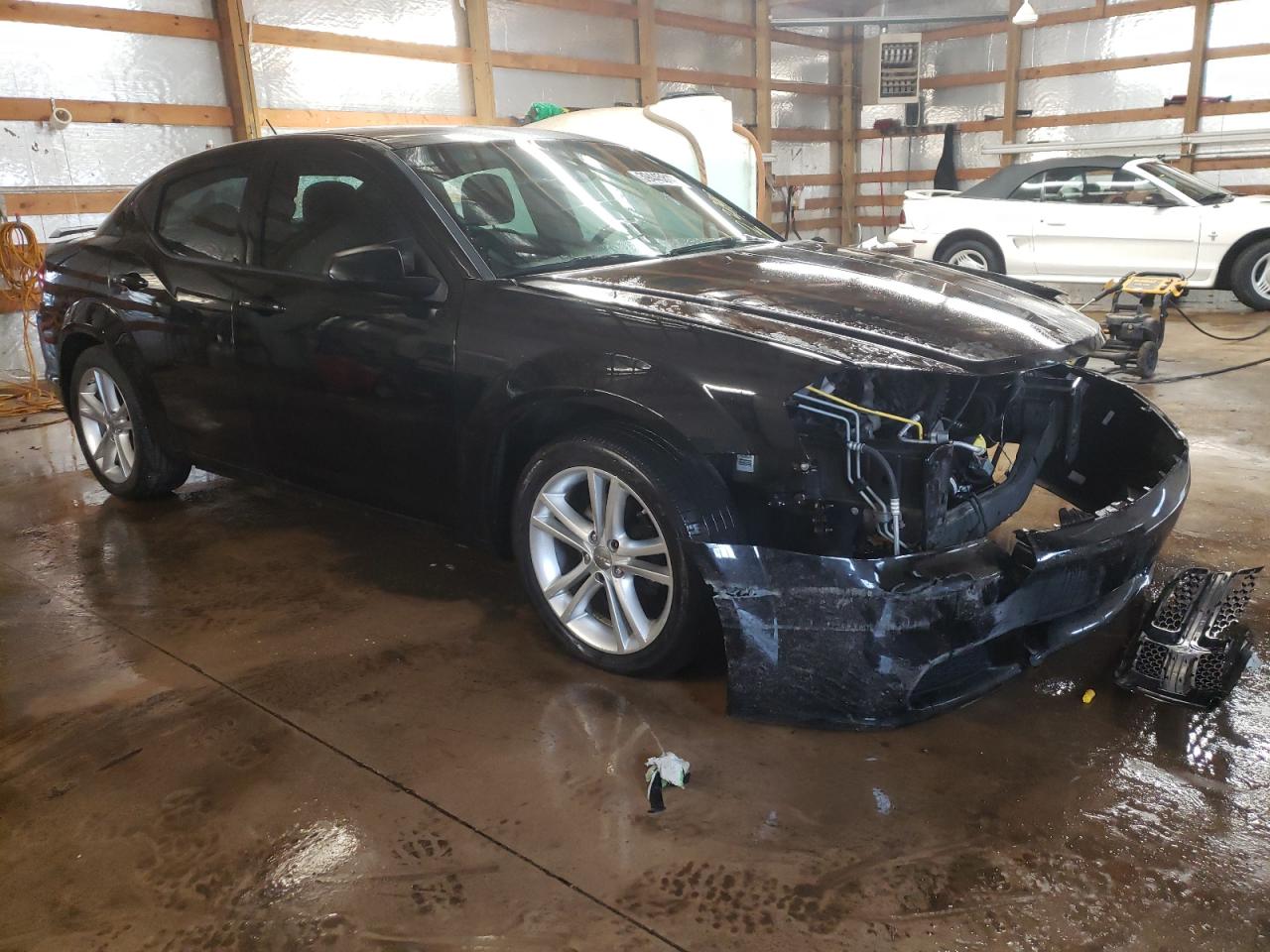 DODGE AVENGER SE 2014 with VIN 1C3CDZAB2EN223483 - Photo from auction