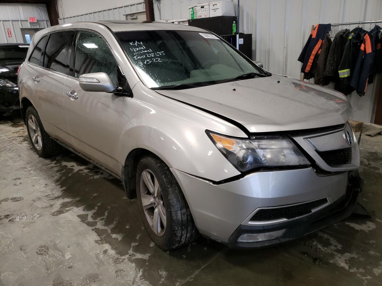 ACURA MDX TECHNO 2012 with VIN 2HNYD2H35CH536342 - Photo from auction