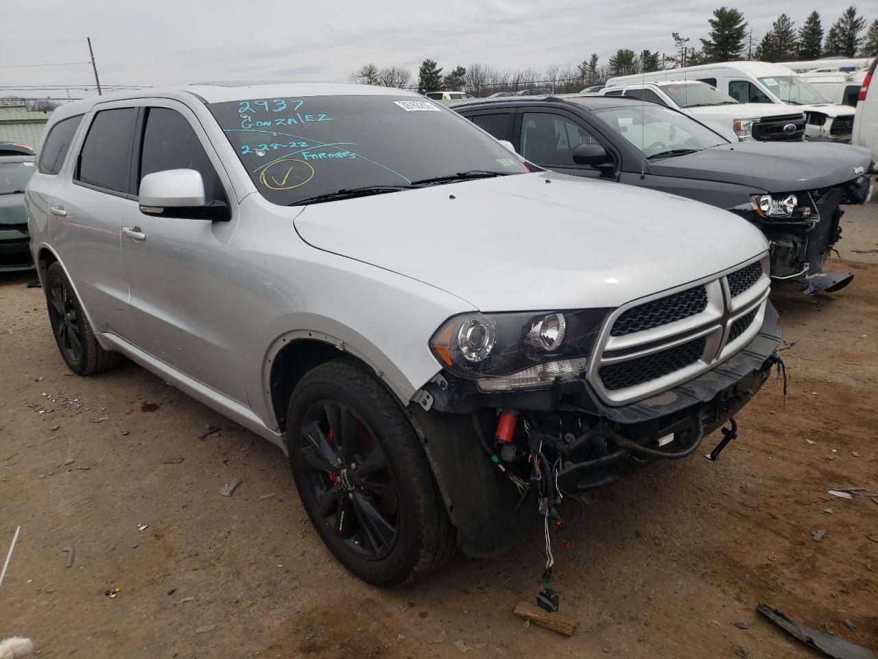 DODGE DURANGO R/ 2013 with VIN 1C4SDJCT7DC583048 - Photo from auction