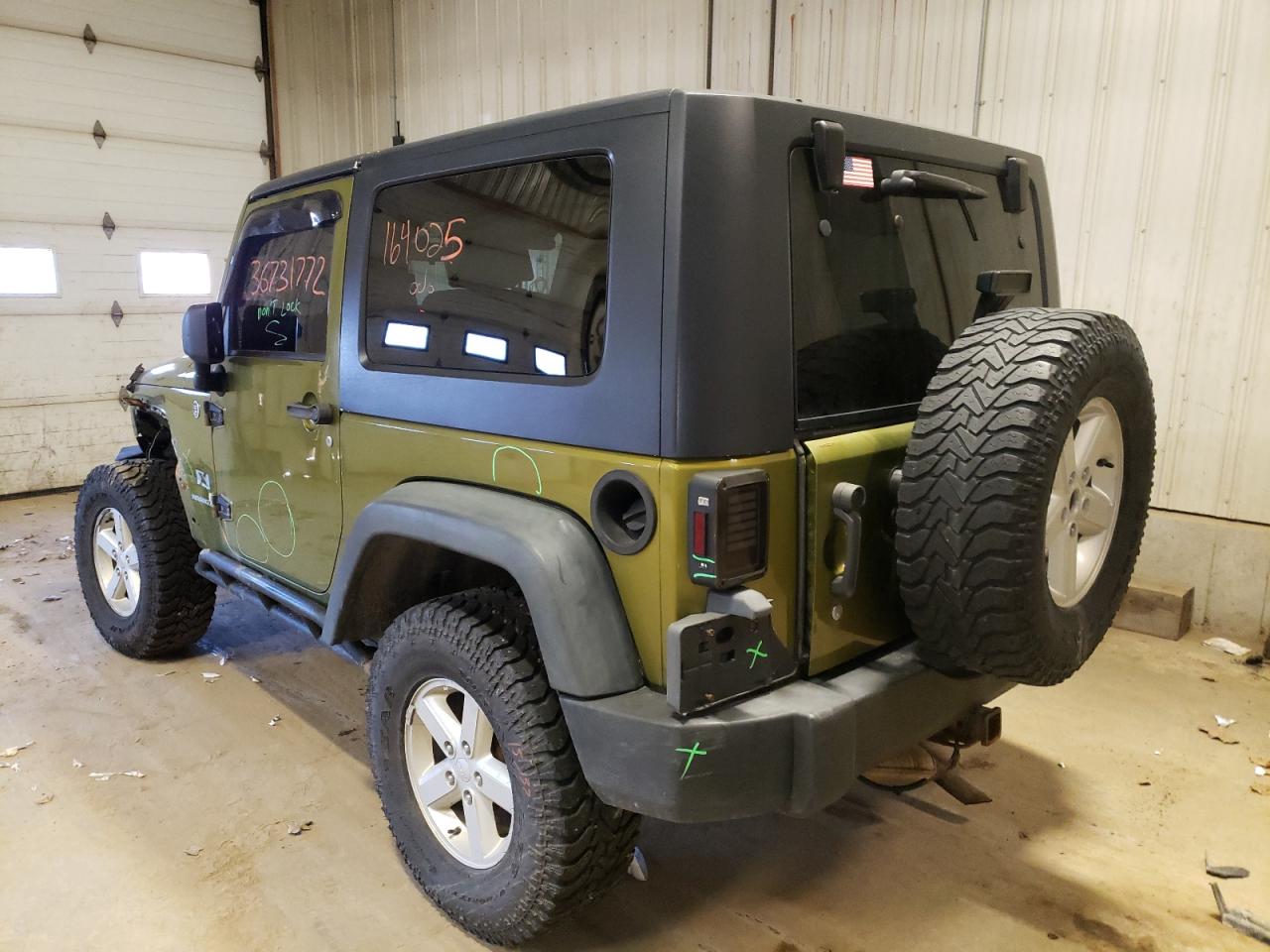Photo 13 from auction – 2007 JEEP WRANGLER X with VIN 1J4FA24147L225787