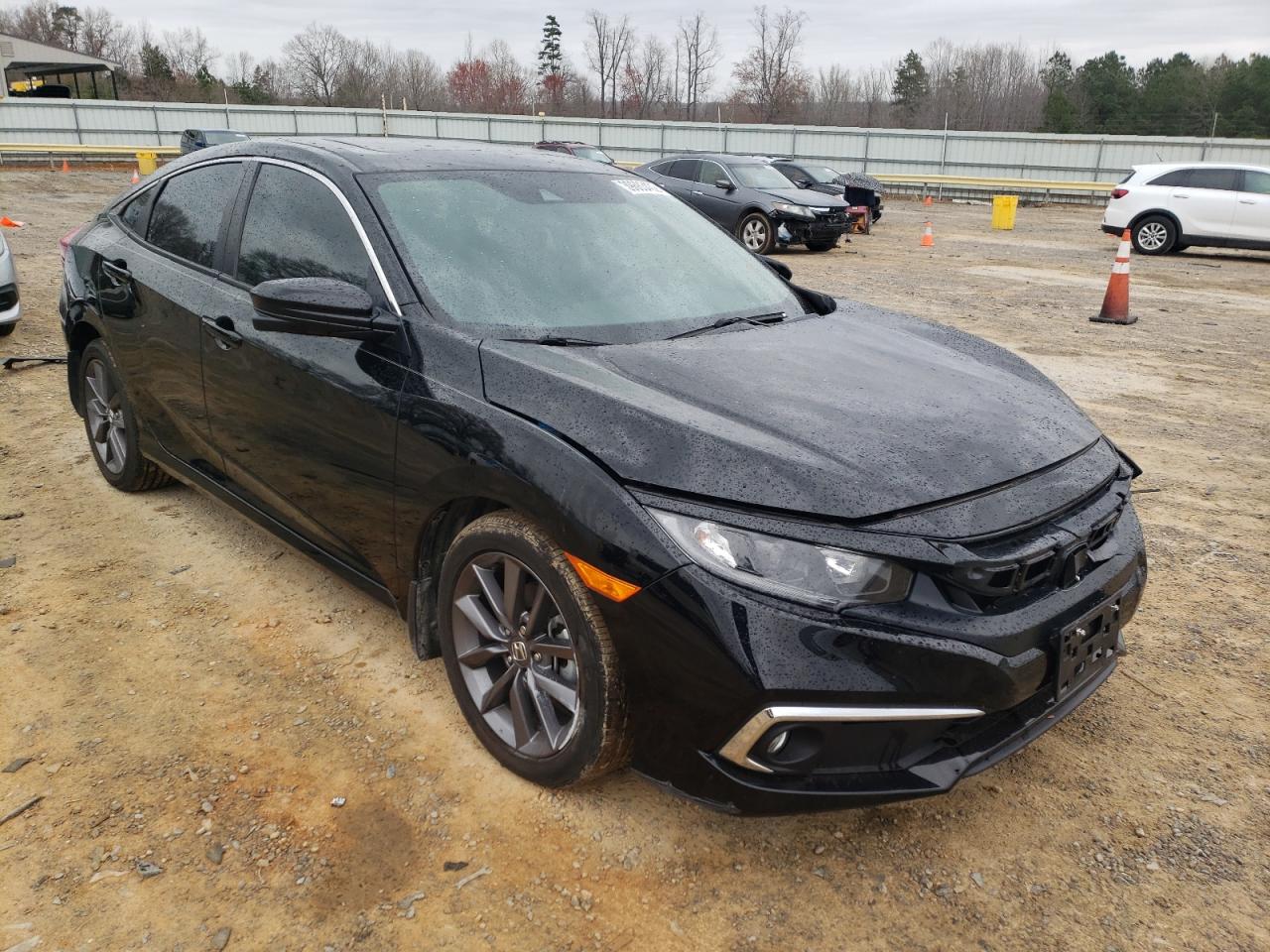 HONDA CIVIC EXL 2020 with VIN 19XFC1F72LE017602 - Photo from auction