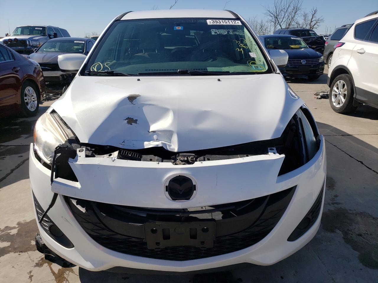 Photo 9 from auction – 2012 MAZDA 5 with VIN JM1CW2BL5C0105457