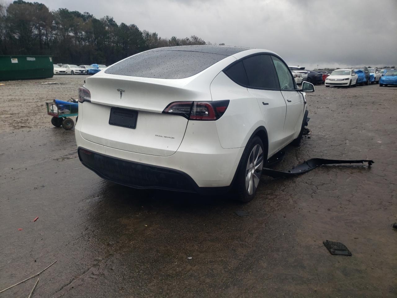 Фото 4 с аукциона – 2020 TESLA MODEL Y с VIN 5YJYGDEE6LF032595