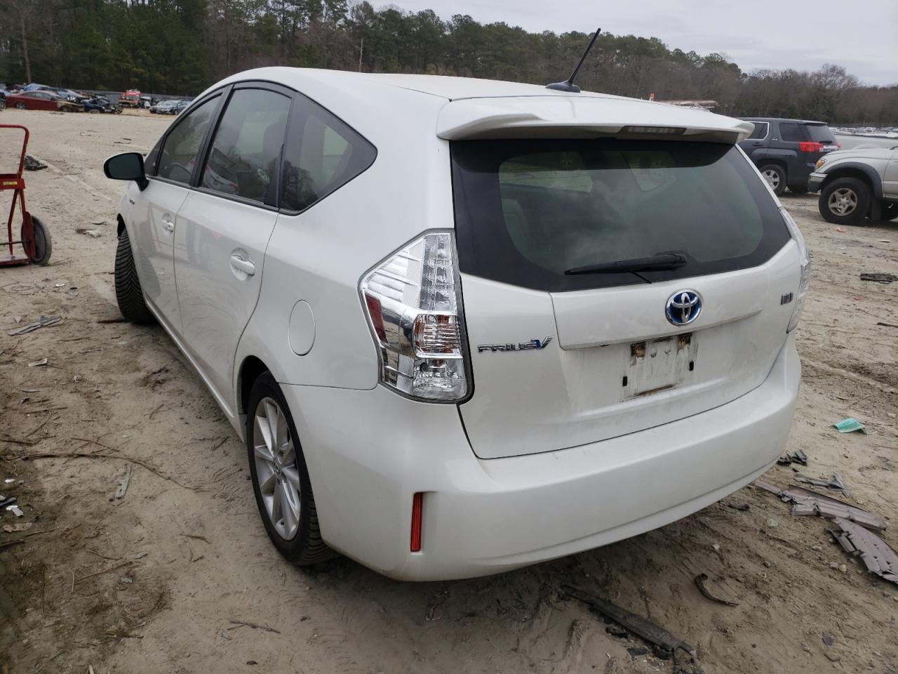Photo 3 from auction – 2014 TOYOTA PRIUS V with VIN JTDZN3EU1EJ011225