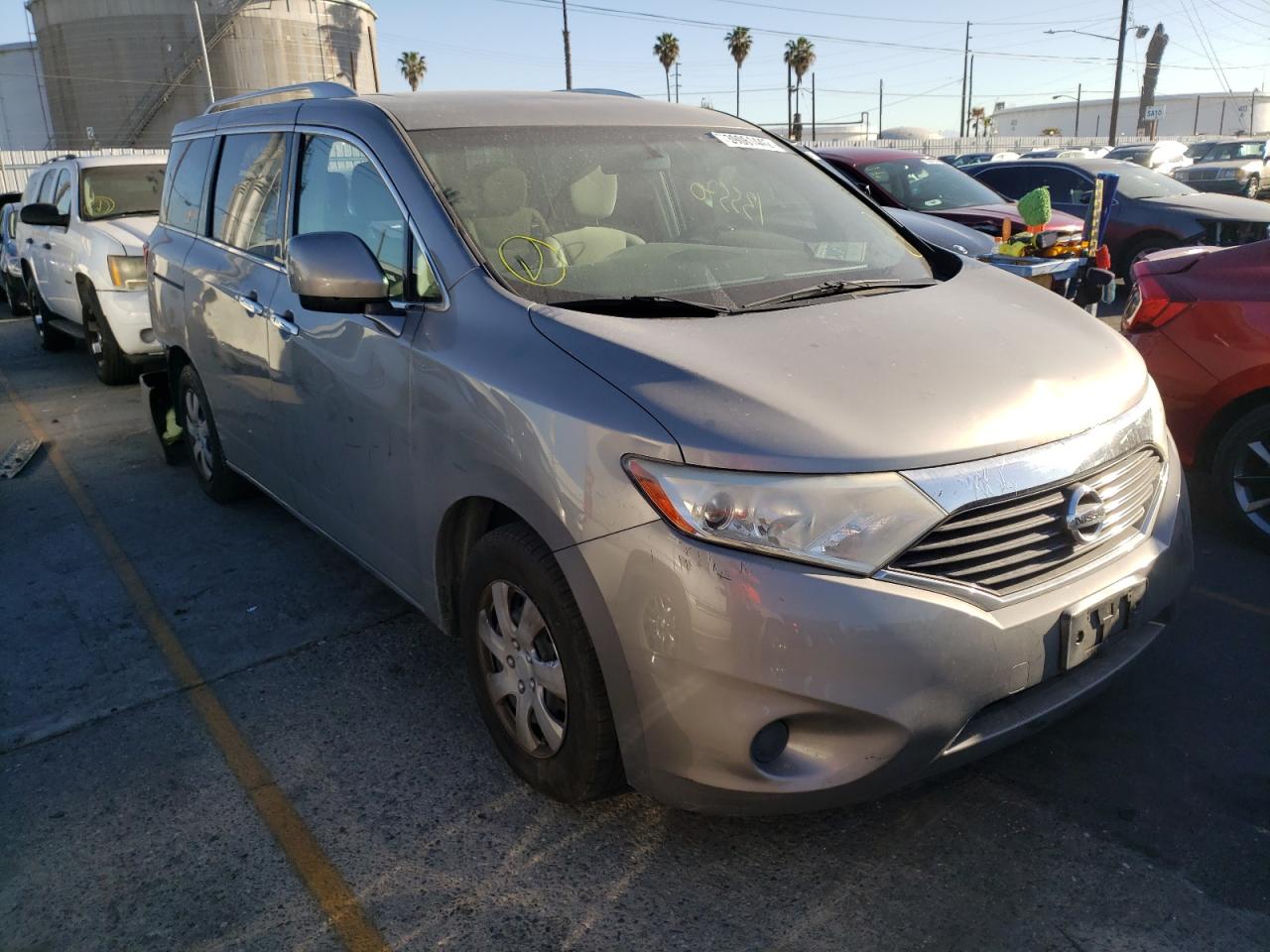 NISSAN QUEST S 2012 with VIN JN8AE2KPXC9040876 - Photo from auction