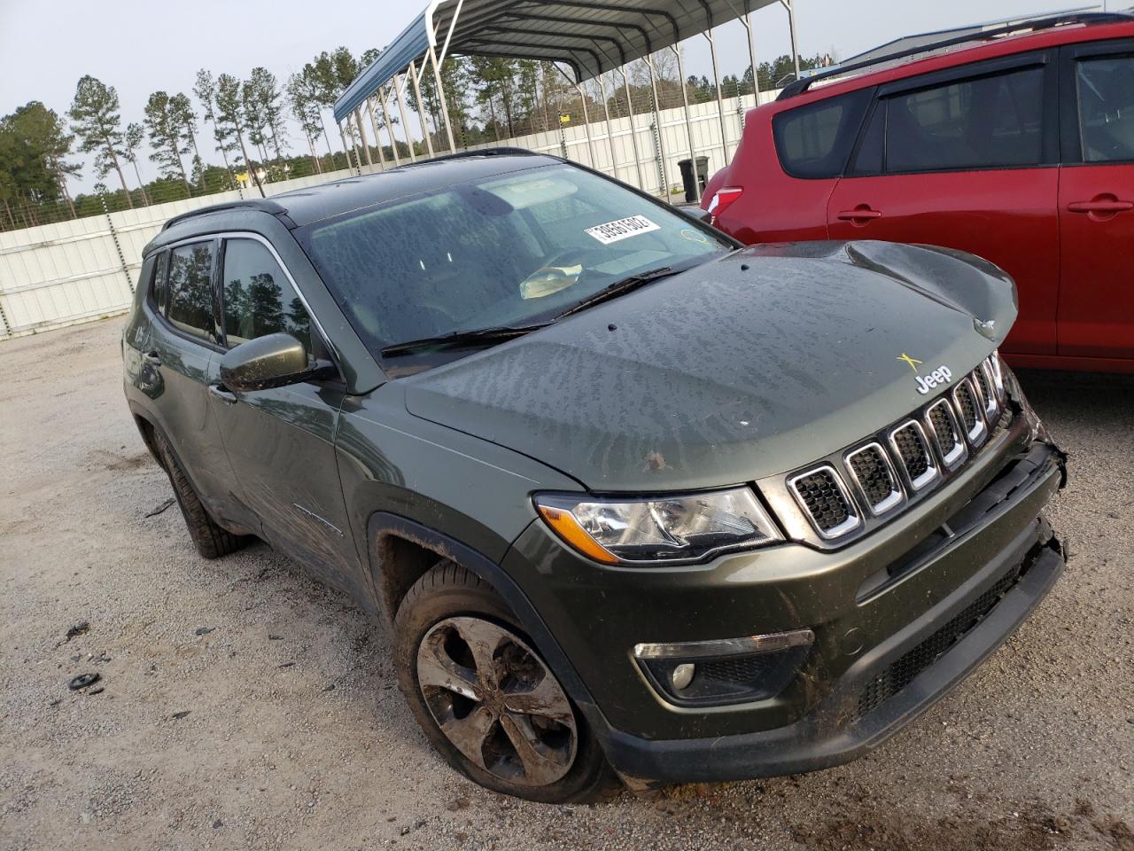 JEEP COMPASS LA 2018 مع رقم تعريف المركبة 3C4NJCBB6JT251046 - صورة من المزاد