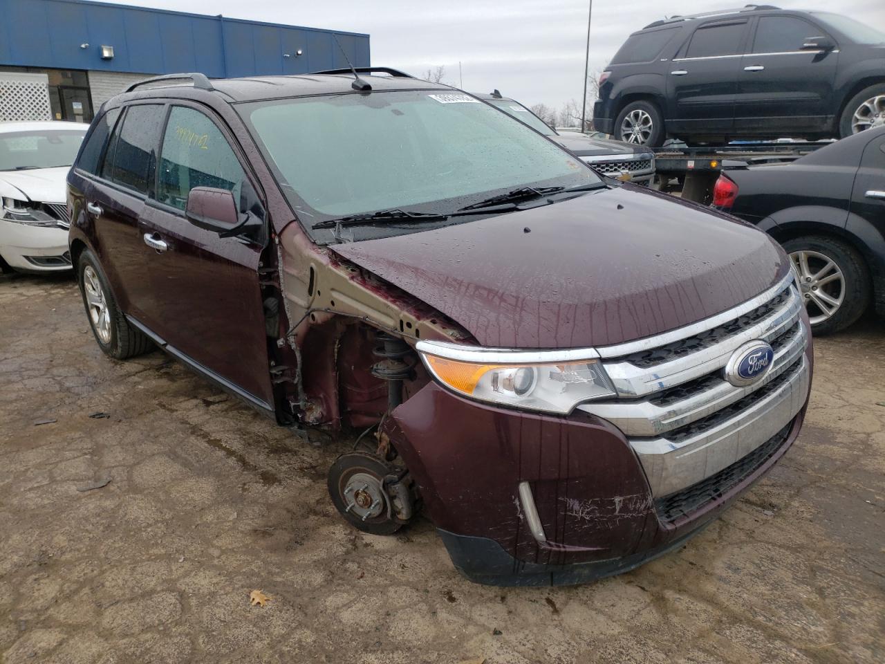 FORD EDGE SEL 2011 with VIN 2FMDK3JC5BBB26616 - Photo from auction