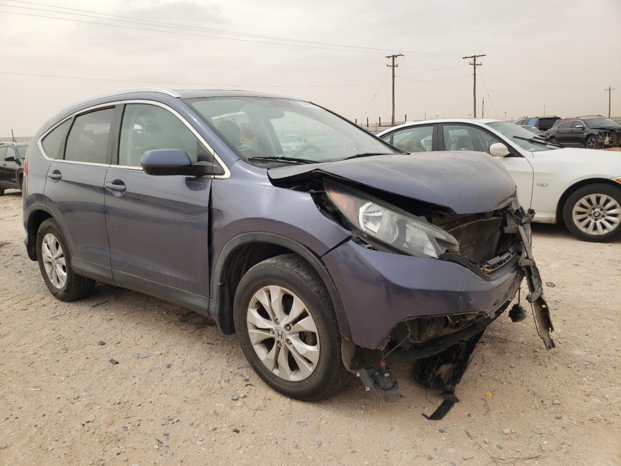 Photo 1 from auction – 2012 HONDA CR-V EXL with VIN 5J6RM3H76CL039560