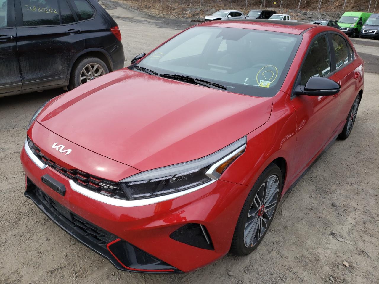 Photo 2 from auction – 2022 KIA FORTE GT with VIN 3KPF44AC0NE430141
