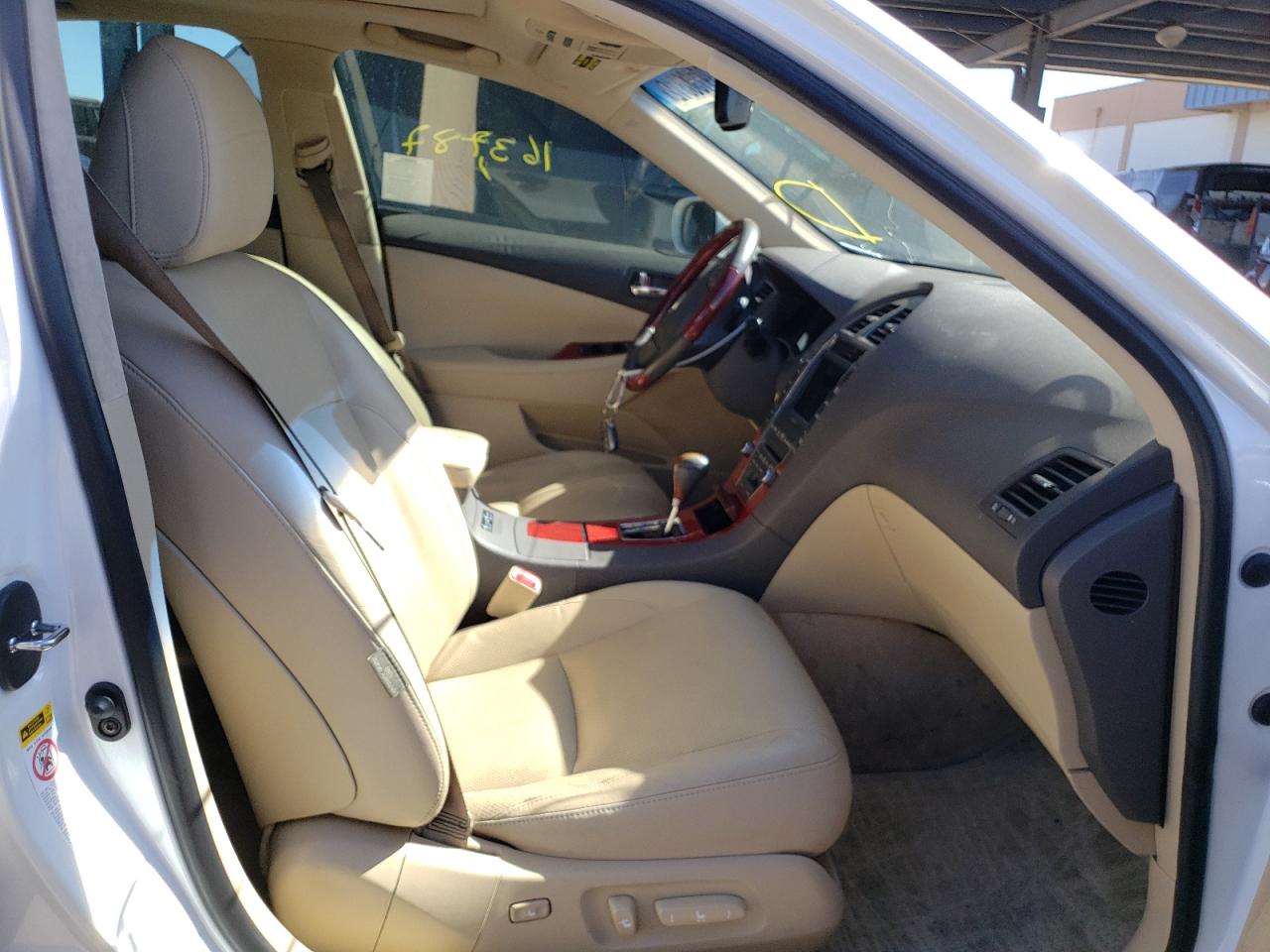 Photo 5 from auction – 2008 LEXUS ES 350 with VIN JTHBJ46G082211201