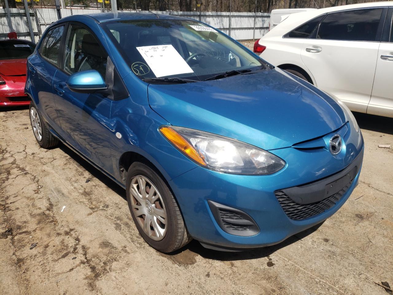 MAZDA MAZDA2 2012 with VIN JM1DE1KY7C0149795 - Photo from auction