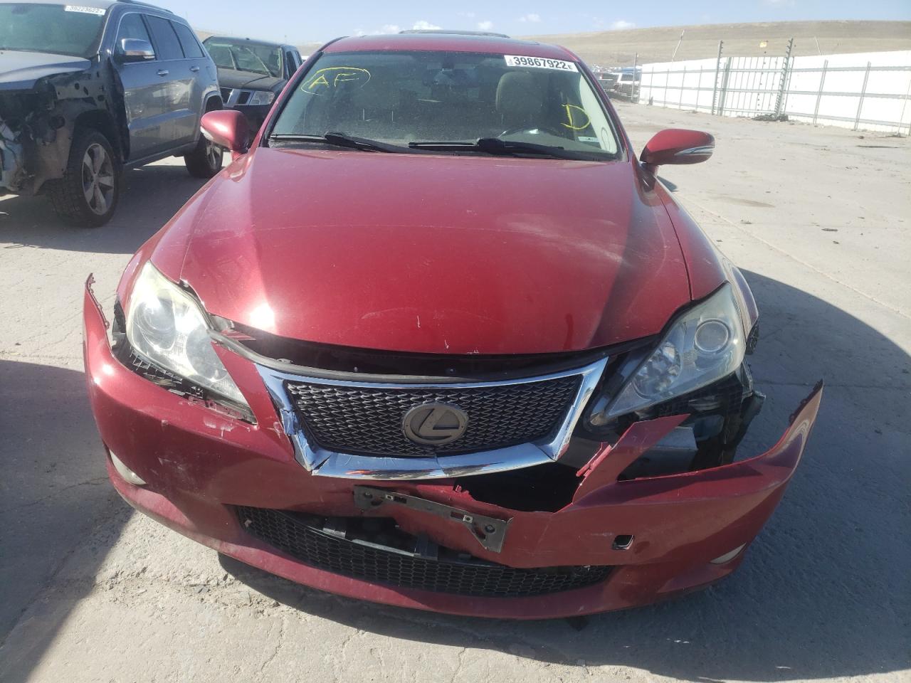 Photo 9 from auction – 2009 LEXUS IS 250 with VIN JTHCK262595029410