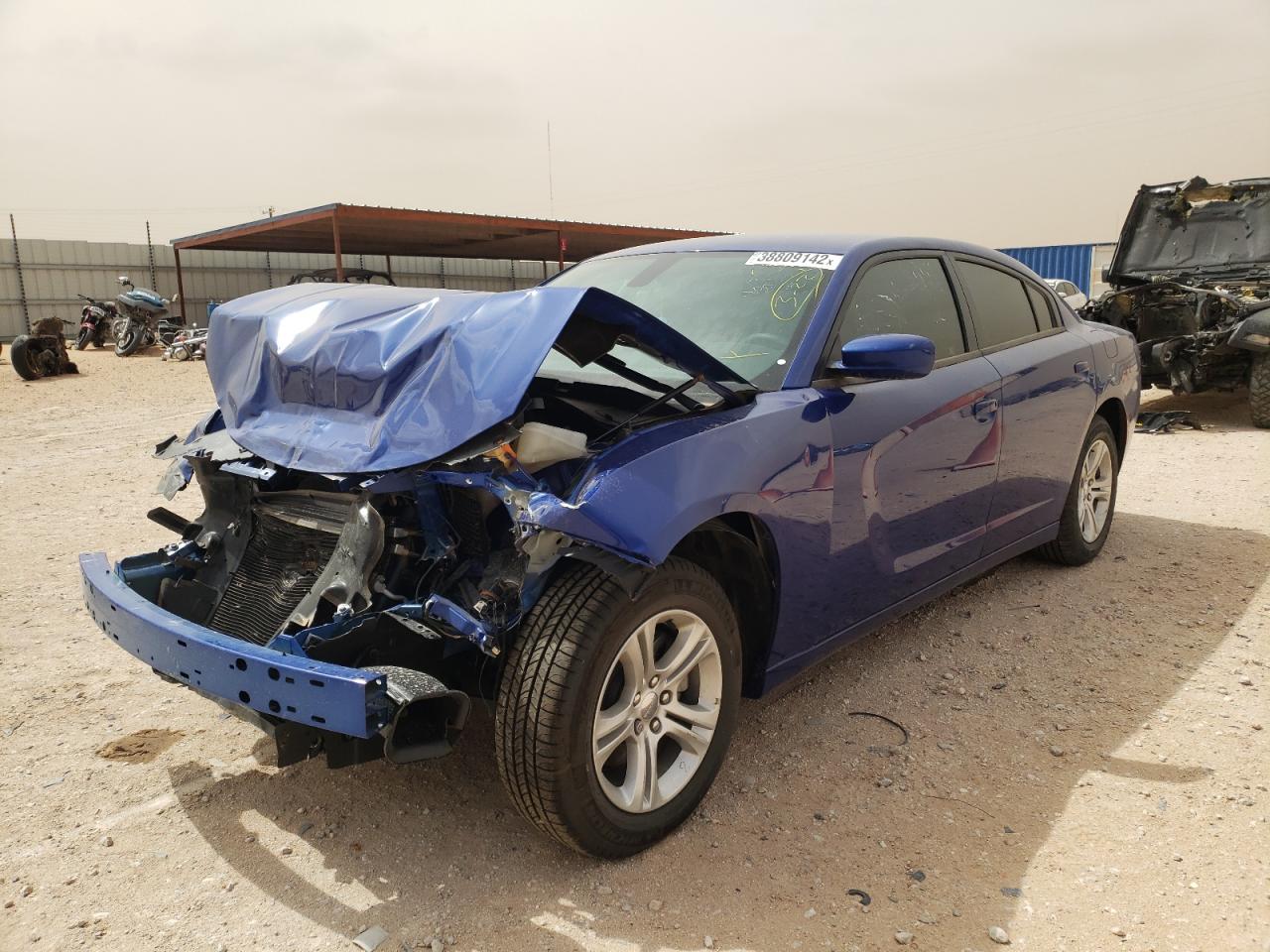 Photo 2 from auction – 2021 DODGE CHARGER SX with VIN 2C3CDXBG6MH652941