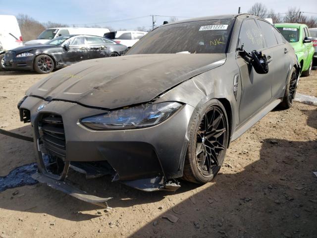 Photo 2 from auction – 2021 BMW M3 COMPETI with VIN WBS33AY04MFL28550