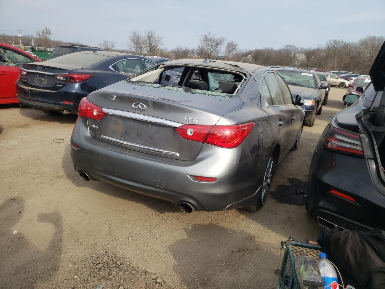 Photo 4 from auction – 2014 INFINITI Q50 BASE with VIN JN1BV7AR9EM701803
