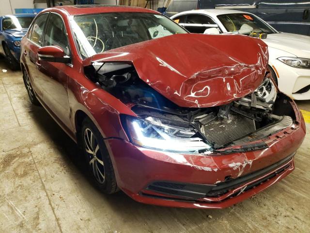 VOLKSWAGEN JETTA SE 2017 with VIN 3VWDB7AJ6HM245631 - Photo from auction