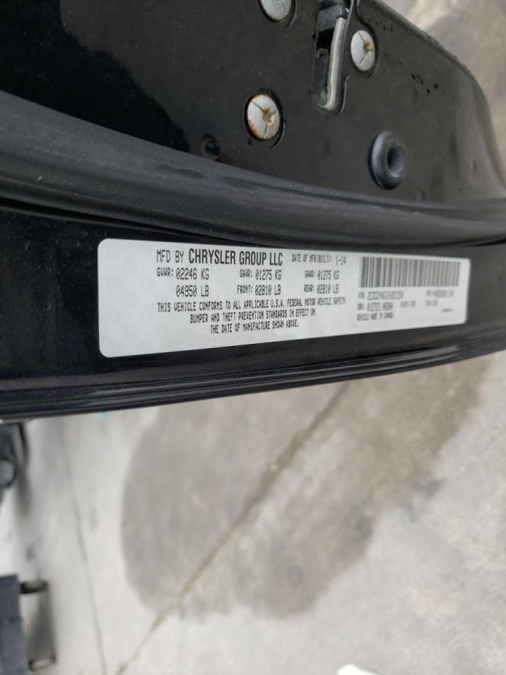 Photo 10 from auction – 2014 DODGE CHALLENGER with VIN 2C3CDYAG1EH221254