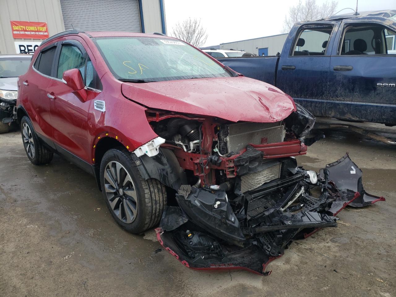 BUICK ENCORE ESS 2019 with VIN KL4CJGSM3KB745927 - Photo from auction