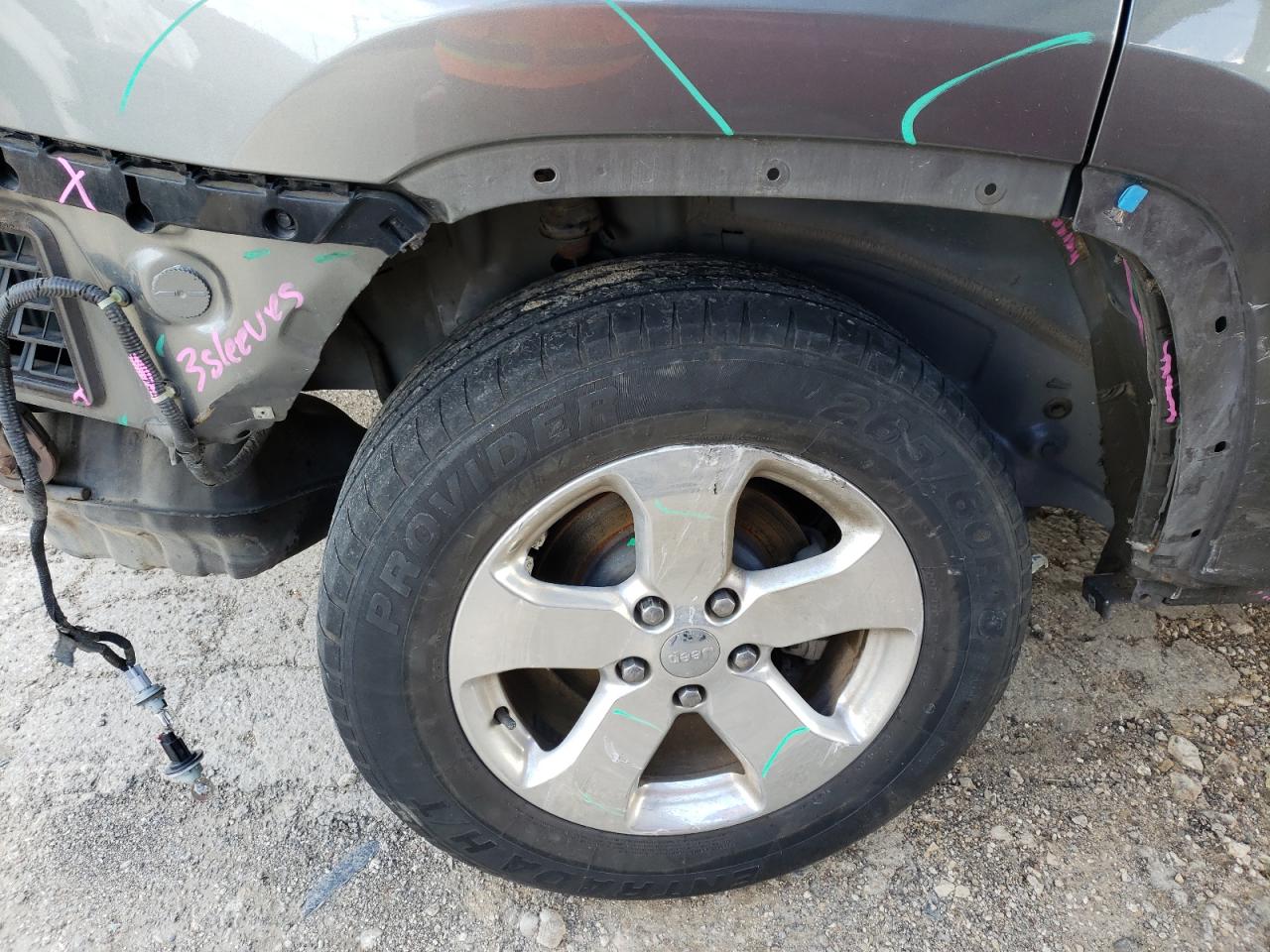 Photo 9 from auction – 2013 JEEP GRAND CHER with VIN 1C4RJEBTXDC534393