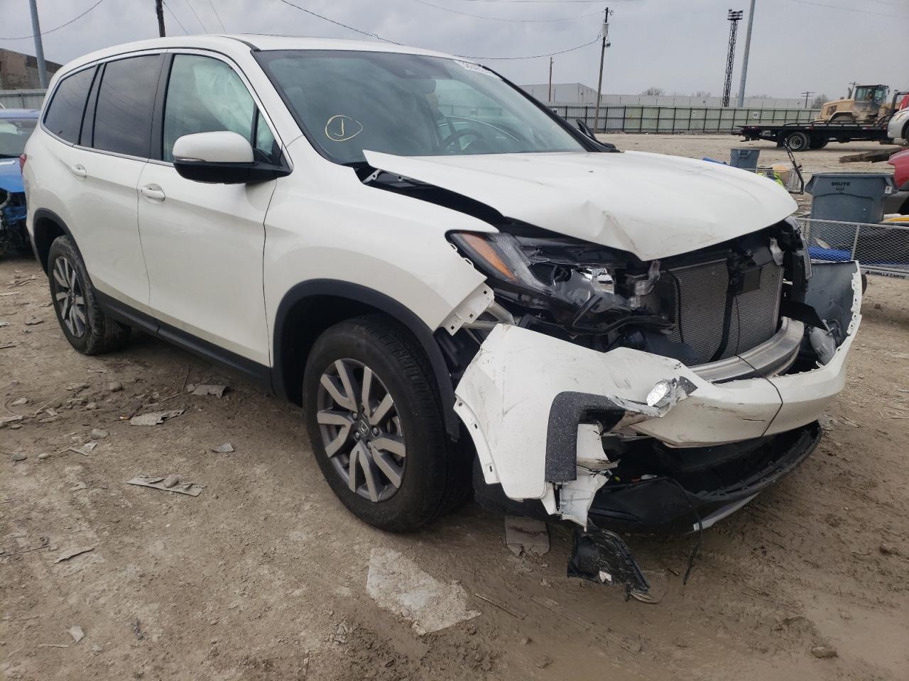 Photo 1 from auction – 2019 HONDA PILOT EXL with VIN 5FNYF6H44KB042221