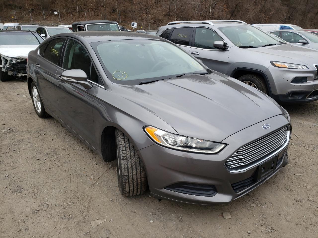 FORD FUSION SE 2014 with VIN 3FA6P0H77ER257306 - Photo from auction