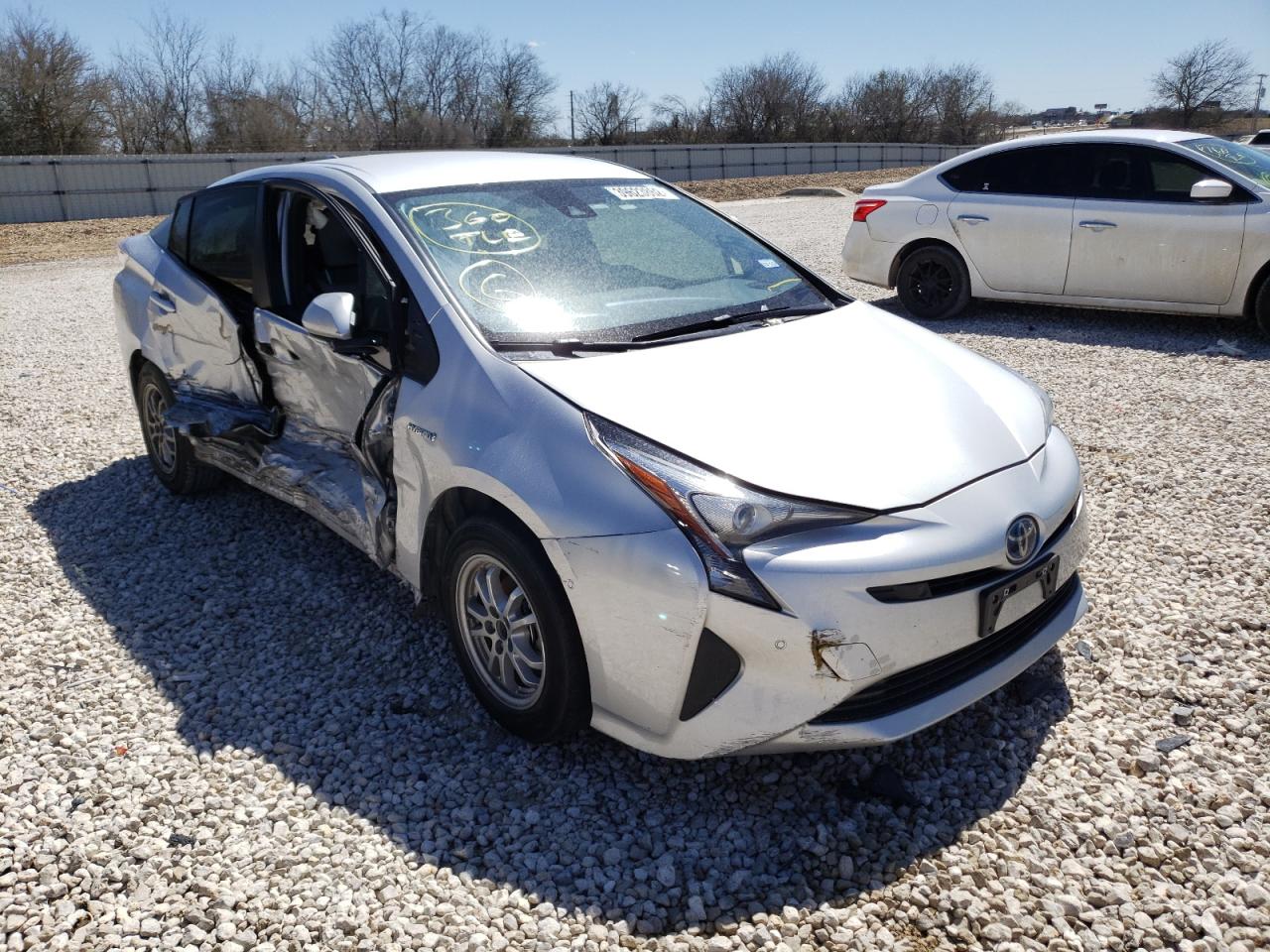 Photo 1 from auction – 2018 TOYOTA PRIUS with VIN JTDKBRFUXJ3591987
