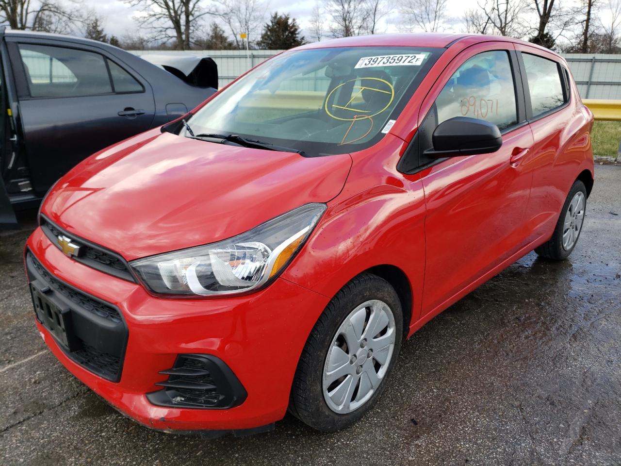 Photo 2 from auction – 2017 CHEVROLET SPARK LS with VIN KL8CB6SAXHC807984