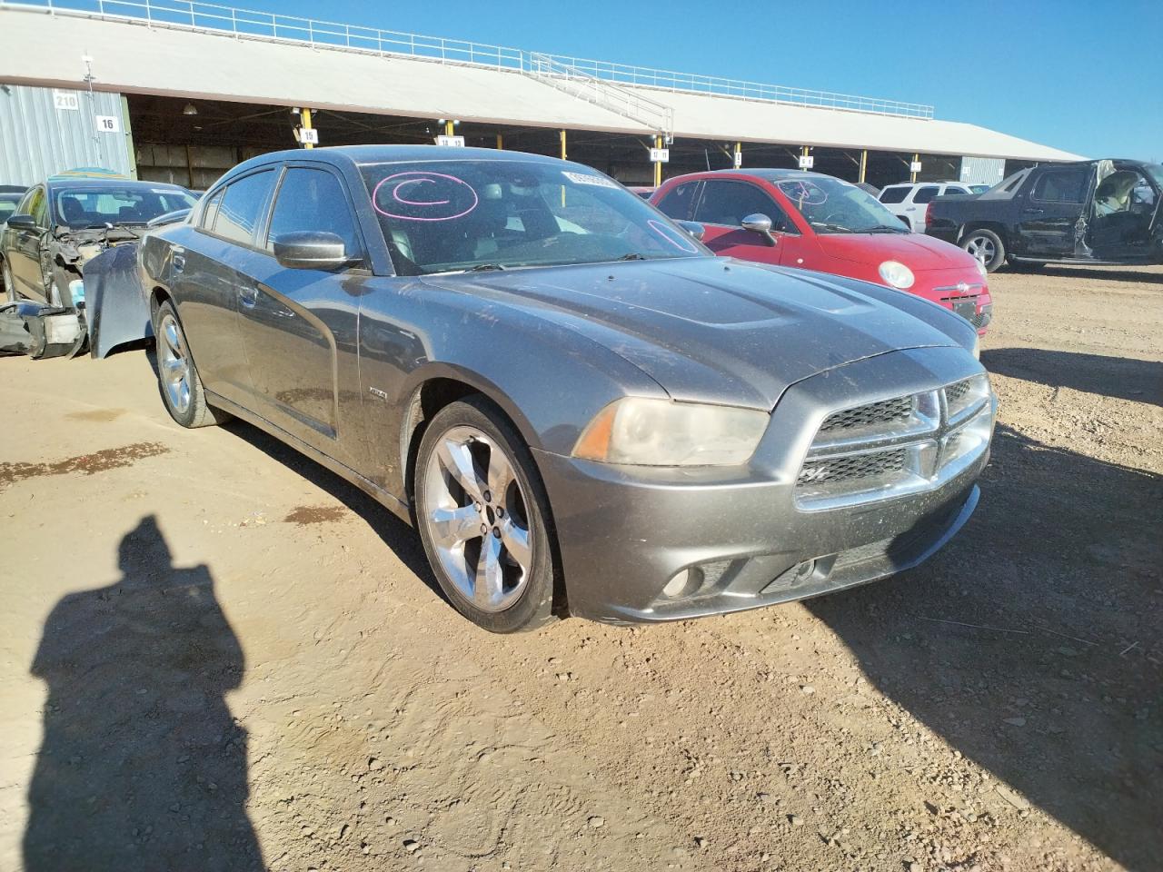 DODGE CHARGER R/ 2012 with VIN 2C3CDXCT3CH102106 - Photo from auction